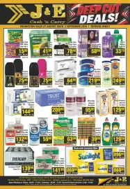 J&E Cash and Carry catalogue week 35 Page 1: Dark & Lovely Relaxer Kit €68,99, Black Chic Hair Food €78,49