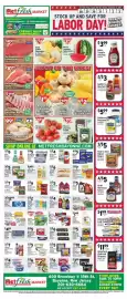 Met Foodmarkets weekly ad week 35 Page 1: Whole Pork Spare Ribs €2,49, Top Round London Broil USDA Choice Beef €5,99