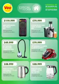 Catálogo Supermercados Vea semana 35 Página 3: Nex extractor de jugo €79.999,00, Opp nex aspiradora de arrastre €49.999,00
