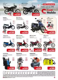 Catálogo Naldo Lombardi Página 15: Daewoo hidrolavadora dax 21-150 €29.999,00, Motomel skua v6 cx €229.999,00