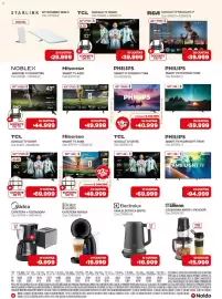 Catálogo Naldo Lombardi Página 6: Tcl google tv 55v6c €69.999,00, Hisense smart tv a64n €49.999,00