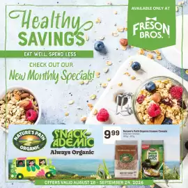 Freson Bros flyer Page 1