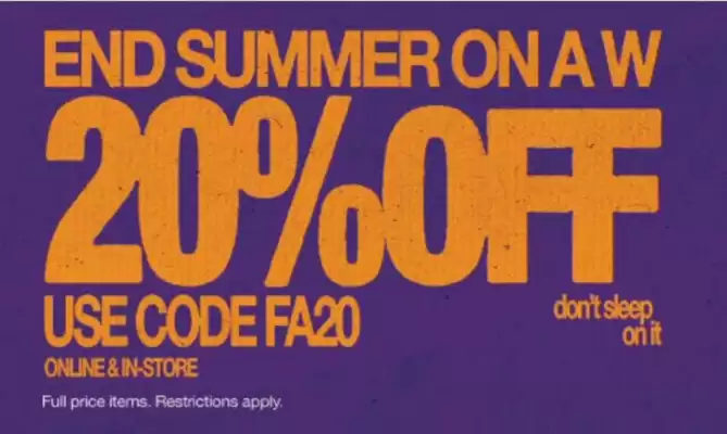 Footasylum (valid until 15-09)