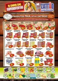 Catálogo Zattão Supermercado Página 1: Mortadela bologna ouro €25,90, Linguiça calabresa defum. faia kg/granel €23,90