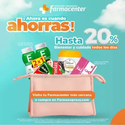 Farmacenter (válido hasta 2-09)