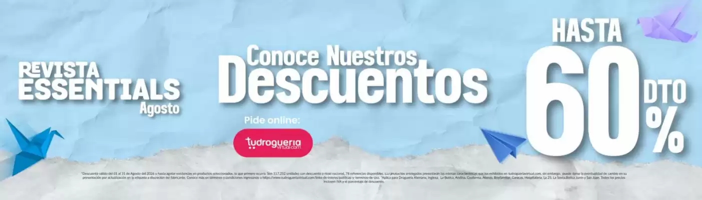 Droguería La Botica (válido hasta 2-09)