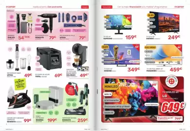 Catálogo Cenor Página 4: Philips - barbero €54,90, Samsung - tv led 24 €159,00