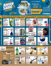 Catálogo Supermercado Dalben Página 1: Queijo Mussarela Parlak €39,90, Sabonete dove €21,99
