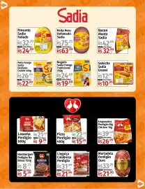 Catálogo Supermercado Dalben Página 11: Peito frango sadia desfiado cozido €22,99, Linguiça Calabresa Perdigão €21,99