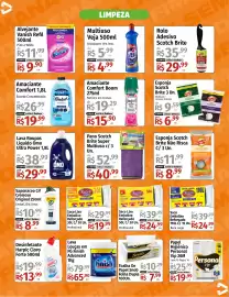 Catálogo Supermercado Dalben Página 12: Saco lixo embalixo reforçado €24,99, Esponja scotch brite não riscas €8,99