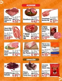 Catálogo Supermercado Dalben Página 4: T-bone de boi rb €49,90, Pernil Suíno Com Osso €12,99
