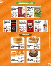 Catálogo Supermercado Dalben Página 5: Leite Shefa Garrafa 1L €5,99, Arroz vasconcelos premium €21,99