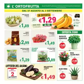 Volantino D'Italy Pagina 2: Insalata poker mista 4 gusti Coal €0,89, Bonduelle Gran Mix Gustoso €1,29