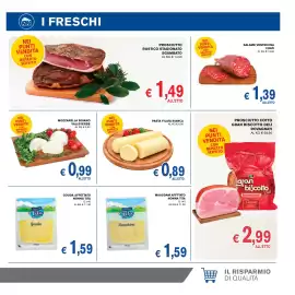Volantino D'Italy Pagina 5: Maasdam affettato Nonna Tita €1,59, Pasta filata bianca €0,89