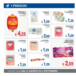 Volantino D'Italy Pagina 6: Yogurt intero senza lattosio Latteria Brunico €2,59, Burro Panetto Nonna Tita €3,99