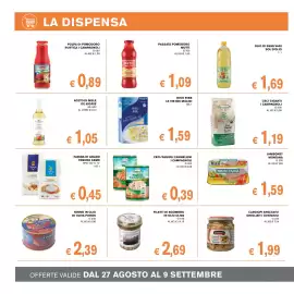 Volantino D'Italy Pagina 8: Fagioli Cannellini I Campagnoli €0,39, Filetti di sgombro all'olio d'oliva €2,69