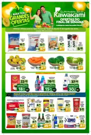 Catálogo Supermercados Kawakami Página 1: Açúcar Cristal Guarani €11,99, Azeite andorinha vd e. virgem €25,98