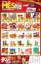 Catálogo Supermercados São Vicente Página 1: Papel Higiênico Neutro Neve Folha Dupla €21,90