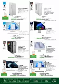 Folheto El Corte Inglés Página 12: Desktop Gaming Lenovo €1.399,99, Aio asus €1.699,99