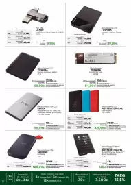 Folheto El Corte Inglés Página 20: Disco externo ssd 2,5" lexar €95,99, Disco externo ssd sandisk portable 1tb €109,99