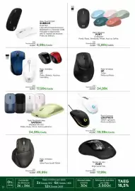 Folheto El Corte Inglés Página 22: Hp - rato wireless €34,99, Port - tapete de rato €17,99