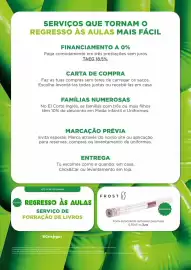 Folheto El Corte Inglés Página 41: Forra autocolante removível para livros frost €3,25