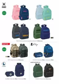 Folheto El Corte Inglés Página 47: Safta: Mochila Cross Dupla €39,95, El pulpo estojo triplo €19,95