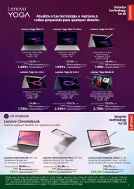 Folheto El Corte Inglés Página 9: Lenovo chromebook 14 11 €399,00, Lenovo chromebook plus 14 10 €699,00
