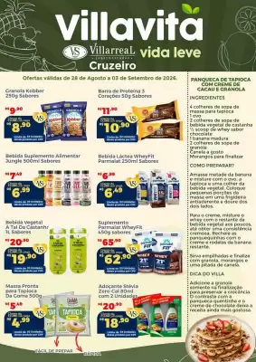 Catálogo Villarreal Supermercados (válido até 3-09)