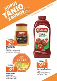 E.Leclerc gazetka tydzień 36 Strona 10: Vege pasta Lavica Food €3,99, Musztarda Prymat Sarepska €2,49