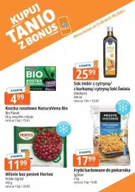 E.Leclerc gazetka tydzień 36 Strona 2: Wiśnie bez pestek Hortex €11,99, Frytki karbowane do piekarnika Iglotex €17,99