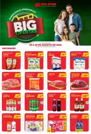 Catálogo Big Bom Supermercados Página 1: Cerveja heineken lata €4,59, Lava Roupas em Pó Tixan €18,99