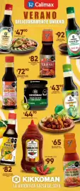 Folleto Calimax Página 3: Kikkoman Salsa de Soya con Chiles €44,90, Kikkoman Teriyaki €72,90