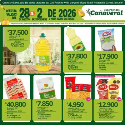 Supertiendas Cañaveral (válido hasta 2-09)