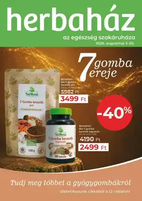 Herbaház (érvényes eddig: 30-08)