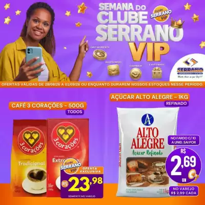 Catálogo Serrano Supermercado (válido até 1-09)