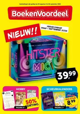 Boekenvoordeel (geldig t/m 6-09)