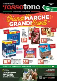 Volantino Rossotono Carrefour Pagina 1: Borbone cialde miscela decisa €6,99, Sottilette Classiche €2,99