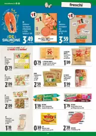 Volantino Rossotono Carrefour Pagina 21: AIA Wurdy snack classico €0,69, RT Salmone norvegese BIO affumicato €3,59