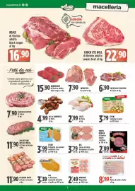 Volantino Rossotono Carrefour Pagina 3: AIA Carne al fuoco hamburger di pollo €3,79, Fileni Cotoletta con spinaci €3,99