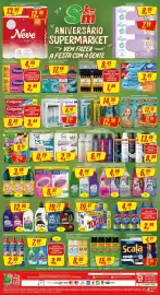 Encarte Rede Supermarket Página 4: Papel Higiênico Neve Folha Dupla Neutro de 20m C/ 12 Unidades €12,90
