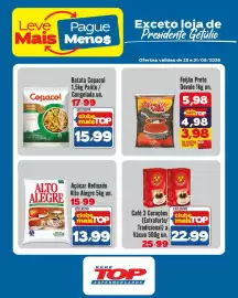 Encarte Rede Top Página 4: Batata Copacol Palito Vegetais €15,99, Feijão Preto Dovale €3,98