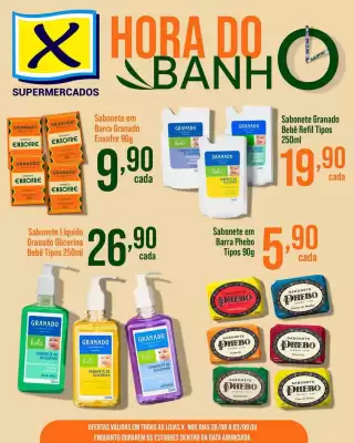 Folheto X Supermercados (válido até 3-09)