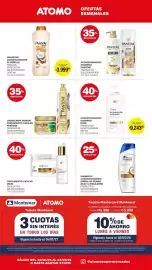 Catálogo Atomo Conviene semana 35 Página 13: Dove acondicionador/ shampoo €9.243,00, Plusbelle shampoo €3.999,90