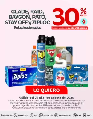 Olímpica (válido hasta 31-08)