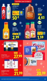 Lidl weekly ad week 36 Page 15: Michelob Ultra €21,99
