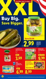 Lidl weekly ad week 36 Page 16: Bumble Bee chunk light tuna €9,99, Nixe skipjack tuna in sunflower oil €6,99