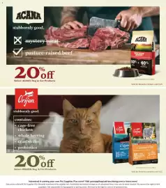 Pet Supplies Plus flyer Page 5: Select ACANA Dog & Cat Products, Select Orijen Dog & Cat Products
