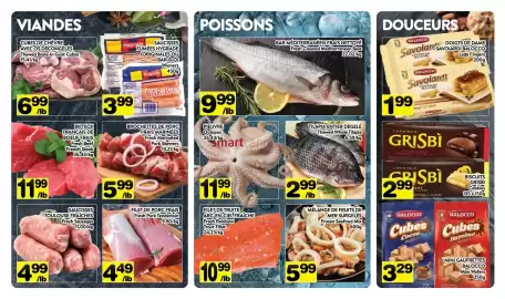 Supermarché PA flyer Page 4: Fresh Pork Tenderloin €4,49, Fresh Beef French Steak €11,99