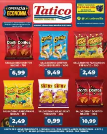 Tabloide Tatico Página 3: Salgadinho Doritos Nacho €6,99, Salgadinho Doritos Nacho €10,99